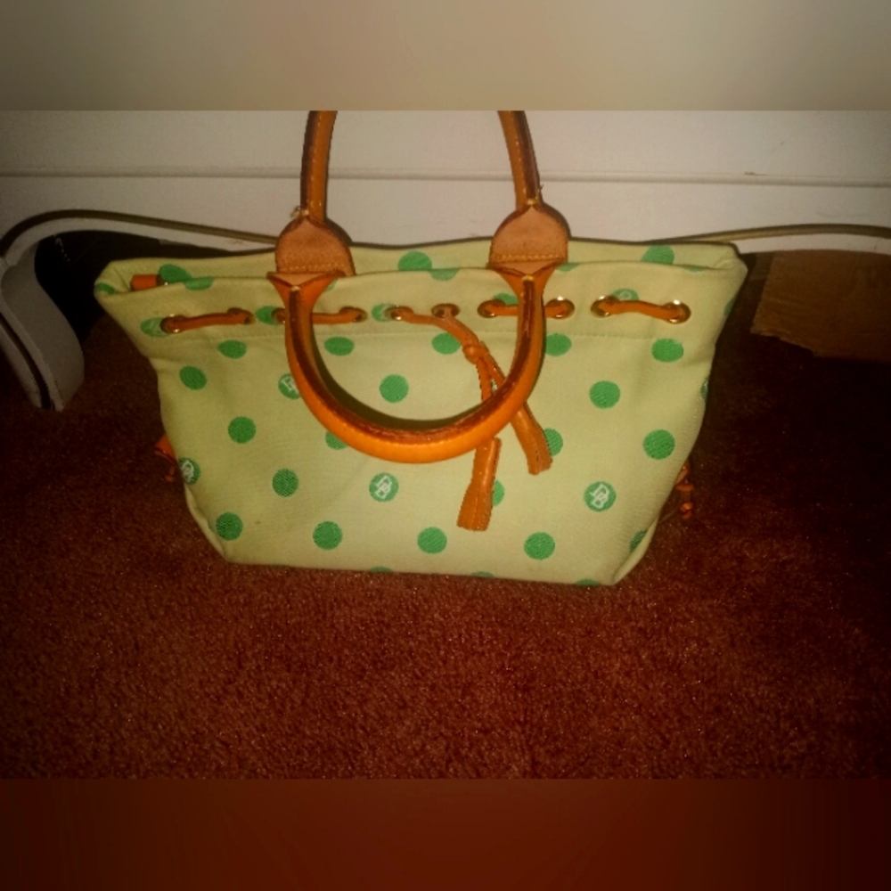 Dorke and Bradley tote, Green, medium tote